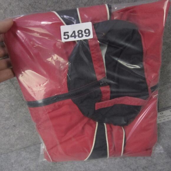 Wisconsin Badgers Jacket Mens Medium Red Hooded Windbreaker NCAA Logo Athletic - Picture 7 of 7